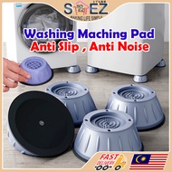 SOEZ Washing Machine Pad Stand Anti Vibration Feet Pads Shockproof Pad Alas Mesin Basuh &amp; Alas Peti Sejuk 洗衣机脚垫 洗衣机防震垫