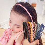 [Cutewomen2020]Children Candy Color Hair band Plastic Teeth Hair Hoop Women Girls Hair Accessories