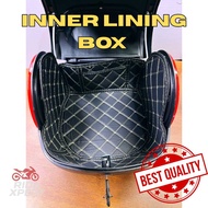 Motorcycle Top Box siput PU Leather Inner Lining Universal Storage Box Padding Sarung Dalam Box Sipu