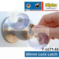 [ READY STOCK ] [ 1 UNIT ] OLPHA P6871SS Heavy Duty S/S Stainless 304 Grade Cylindrical Lock Latch D