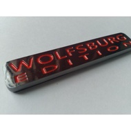 volkswagen wolfsburg edition emblem black vw golf polo passat eos beetle  mk5 mk6 mk7