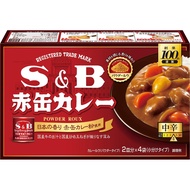 S&B Foods S&B Red Canned Curry Powder Roux Medium Hot 152g