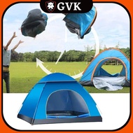 AUTO POP-UP CAMPING TENT 1-4 Pax Easy Assembly Waterproof Portable Lightweight Tent Camping Hiking T