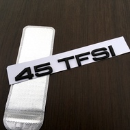Audi Displacement Mark 35 40 45 TFSI Car Mark Q3 Q5 Q7 A3 A4 A5 A6 A7 A8 Modified Black Rear Tail Ma