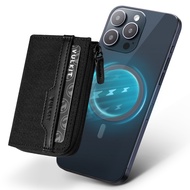 VULKIT-กระเป๋าเงินใส่บัตรแม่เหล็กการบล็อก RFIDเข้ากันได้กับ iPhone 15/14/13/12ซีรีส์-VPA113