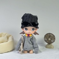 [Just Clothes, Dolls Not Included] Zsiga 1/8 Beggar Cold Hat Cool Black Suit Cute Cartoon Doll Dress