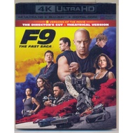 Fast And The Furious F9 The Fast Saga 4K [ Blu-Ray ]