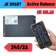JK Smart Active Balance 2-24S 2A/4A/15A เชื่อมต่อผ่านบูลทูธ รองรับแรงดันแบต 3.2V/3.7V หรือแบตชนิด Li