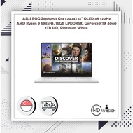 1TB SSD ASUS ROG Zephyrus G14 (2024) 14" OLED 3K 120Hz / AMD Ryzen 9 8945HS / 16GB LPDDR5X / GeForce