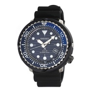 [Watchspree] Seiko Prospex Solar Air Diver's Sea Series Special Edition Black Silicone Strap Watch SNE518P1