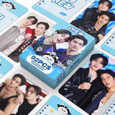 92PCS Thai Star LOMO Cards TAYN BRIG WIN Boy Group Collected Photo Cards Stickers Photocard Set Coll