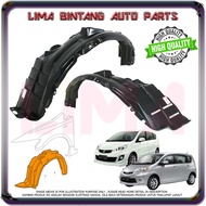 Perodua Alza , Alza Advance Front / Rear Fender Protector , Fender Liner Cover ( Daun Pisang ) 2009-