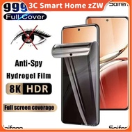 Full Coverage Anti Spy Soft Privacy Hydrogel Film Screen Protector fo Realme 13 12 11 Pro 13+ 5G Not