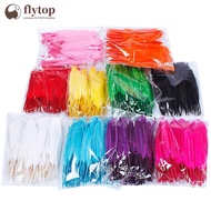 FLYTOP 100pcs beautiful goose feather 4-6 inches 8-15 cm, choose color Q2W7