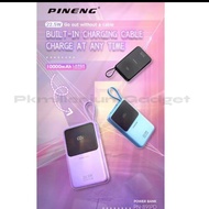 Pineng PN-891 PD (10000mAh) PD 22.5W Built in Dual-Cable Digital Display fast-charging
