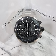 Jam Tangan Pria Alexandre Christie AC6410MC - Rantai Putih