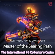[30days as friend] DOTA2 Ember Spirit Master of the Searing Path “Collector's Cache” Set 刀塔2 灰烬之灵 炽烈