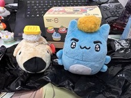 壽司郎 x 貓貓蟲咖波 炸蝦咖波 玉子燒狗狗 吊飾公仔