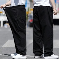 5XL 8XL กางเกงกีฬาขายาวลําลอง Plus Size Pants ทรงหลวม แนวตรง พลัสไซซ์ สําหรับผู้ชาย ไซซ์