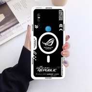 Softcase Vivo V15 - Motif Rog Republic Of Gamers - Case Murah - Cassing Full Protection - Silikon Ca
