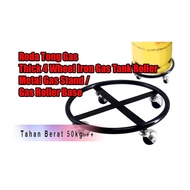 Gas Tank Roller Heavy Duty / Gas Roller Base / Gas Cylinder Tank Mover / Gas Roller Stand