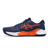 Asics Tennis Shoes GEL-Challenger 14 CLAY Red Dedicated Dark Blue Orange Men's 1041A449401