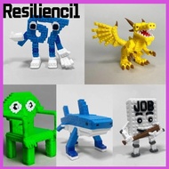 RESILIENCI1  Printed Figure, 67 Brainrot Figure Imaginative Miniature Craft Decoration,  Horror Game