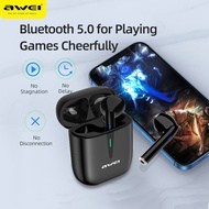 Awei T21 TWS Wireless Bluetooth 5.0 Sport Earbuds / Wireless Charging Case / Smart Touch