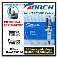 ORIGINAL TORCH IRIDIUM SPARK PLUG TOYOTA TGN140 FORTUNER TGN156 HILUX REVO GUN125 GUN126 (FK20HR-A8)