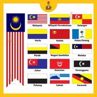 Malaysia Flag Jalur Gemilang Bendera Malaysia Bendera Negeri Bendera States Flag Nylon