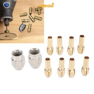OPTIM 10PCS Drill Chuck Collet Set, Brass 0.5-3.2mm Collet Collet Chuck Set, Mini Precision Quick Ch