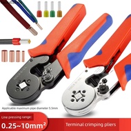 VE Tube Terminal GT Copper Pipe Crimping Pliers Cold Crimping Connection Terminal Pliers HCS8 6-4A C