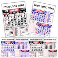 50,100 pcs 2027 Commercial Calendar - Calendar Souvenir - Customized Calendar