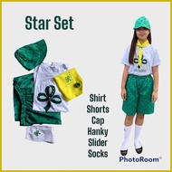 ∈ ☢ ❍ GIRL SCOUT UNIFORM FOR ELEMENTARY PUPIL COMPLETE SET