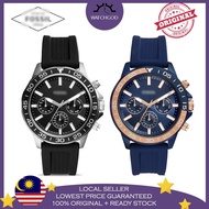 [Original *Free Bracelet*] [F Brand] Bannon Multifunction Chronograph Leather Men Watch Jam Tangan L