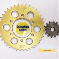 GT128/DINAMIK 428 DIAMOND Sprocket