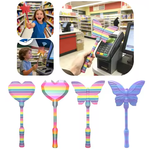 3D Printed Star Wand Tap To Pay 35cm/14in, Star Magic Credit Card Wand, Lightweight Contactless Paym
