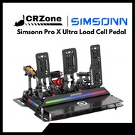 Simsonn Pro X Ultra Pedals 200KG Load Cells Sim Racing Pedals