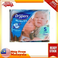 Pampers Drypers Murah‼️‼️‼️-  Drypers Wee Wee Dry size  S 22pcs