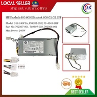 HP ProDesk 600 G1 800 G1 400 G1 Desktop Power Supply Unit 702309-001 702457-001 240W