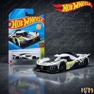 Hot Wheels Peugeot 9x8 Hypercar White 2025 1:64 Original Hotwheels Sports Car Diecast Toy/