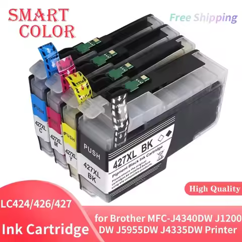 LC424 LC426 LC427 LC-424 LC-426 LC427XL Premium Compatible Ink Cartridge For Brother MFC-J4340DW J12
