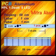 Long Aluminum PCB HPL 8 Watt/Aluminum PCB Board HPL 8 Watt 59 cm
