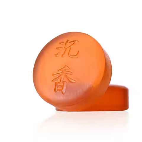 100g Agarwood Essential Oil Soap, Natural Agarwood Essence, Cleansing Bath Soap, Fresh and Clean, Re