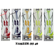 Yamaha Y125ZR Y125Z (9) 46 Body Sticker / Stripe #y125 z zr 125z 125zr
