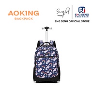 Aoking Waterproof Trolley Backpack With Wheels -36L SLN88036 (AK-40)