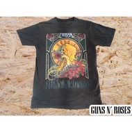 Hot sales Guns N'Roses Rock Band Lisbon Tour 2023 Vintage Wash T-shirt/ Guns N' Roses Tour Lisbon 2023 Vintage Wash 404435