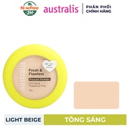 Phấn Phủ Australis Kiềm Dầu 2in1 #Light Beige 12g
