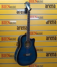 arena 38" acoustic guitar (blue)