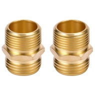 American Copper Garden Hose Joint 34GHT to 12NPT Adapter Joint 34GHT to 12NPT Joint 9.9